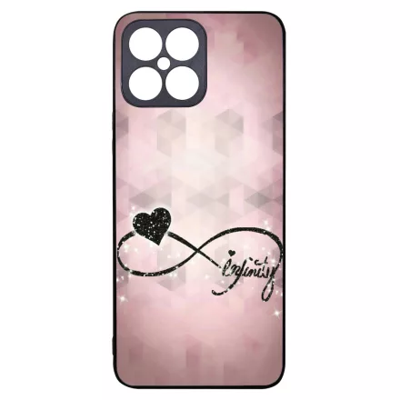 csajos lila infinity infinitis végtelen Honor X8 tok