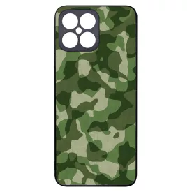 terepszin camouflage kamuflázs Honor X8 tok