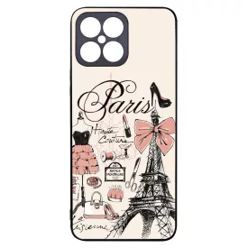 paris párizs eiffel torony tornyos Honor X8 tok