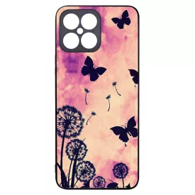 pillangós lepkés pitypang tavaszi Honor X8 tok