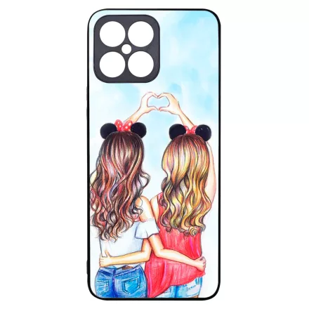 barátnők bff best friends forever legjobb barátnős besties Honor X8 tok