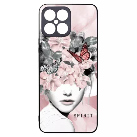 Spirit woman art tavaszi viragos Honor X8 tok