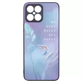 virágos tavaszi pillangós lepkés Honor X8 tok