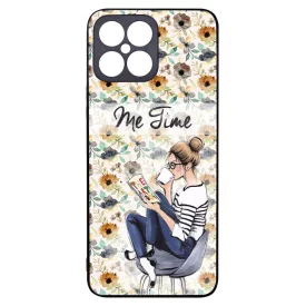 Én időm csajos őszi mintás Honor X8 tok