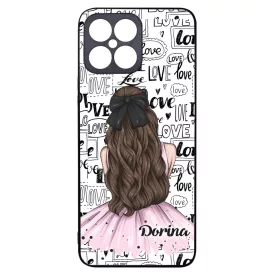 Kérd a Neveddel - LOVE Girl szerelem valentin napi Honor X8 tok