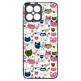 Csak vidáman - Cicák Honor X8 tok