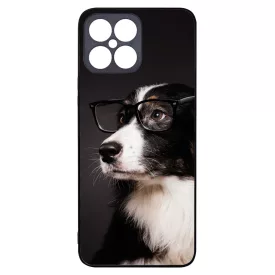 Csak okosan kutya mintás Honor X8 tok