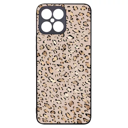 Rose Gold Leopard Wild Beauty Csajos Honor X8 tok