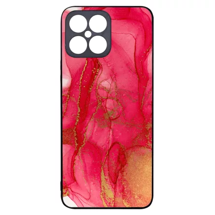 Carmen Gold marvany mintas arany piros Honor X8 tok