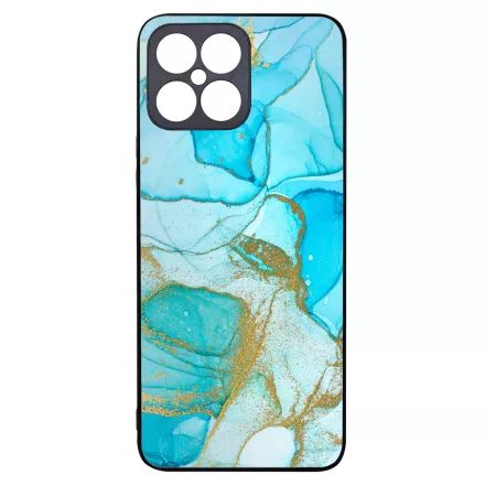 Ocean Blue Gold marvanyos marvany mintas Honor X8 tok