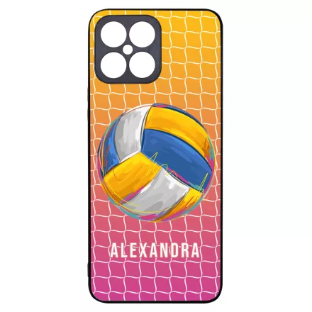 Kerd a neveddel Csajos Roplabda mintas Honor X8 tok