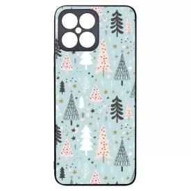 Tündéri karácsonyfa mintás Honor X8 tok