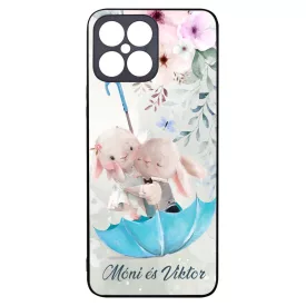 Neves cukisagok kollekcio Esernyos nyuszi szerelem Honor X8 tok