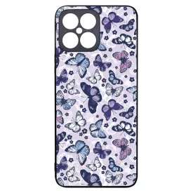 Gyonyoru lila pillangok Honor X8 tok