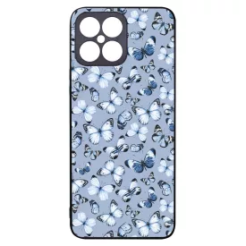 Szepseges kek pillangok Honor X8 tok