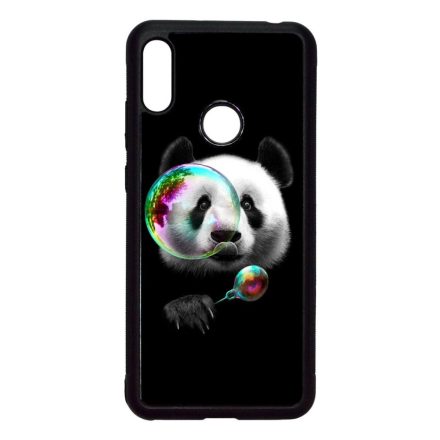 panda pandás Huawei Y6 2019 fekete tok