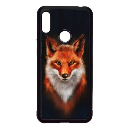 róka rókás fox Huawei Y6 2019 fekete tok