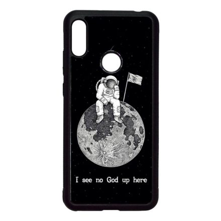 I see no God up here - űrhajós space Huawei Y6 2019 fekete tok