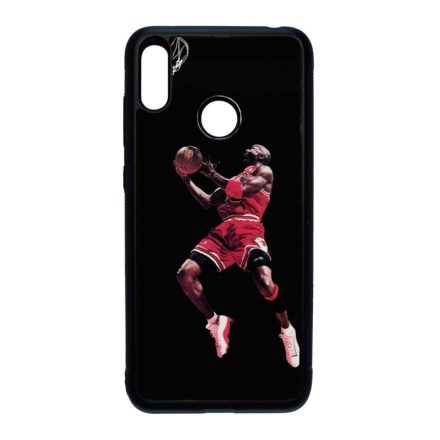 Michael Jordan kosaras kosárlabdás nba Huawei Y7 2019 fekete tok