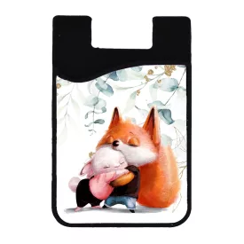 Nyuszi es Roka - Osz - Hatlapi Kartyatarto mobiltelefonhoz