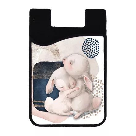 Cuki nyuszik - Osz - Hatlapi Kartyatarto mobiltelefonhoz