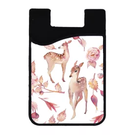 Gyonyoruseges szarvas mintas Hello osz Hatlapi Kartyatarto mobiltelefonhoz