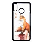 róka rókás fox Huawei fehér tok