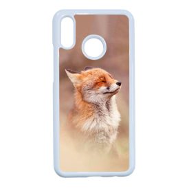 róka rókás fox Huawei fehér tok