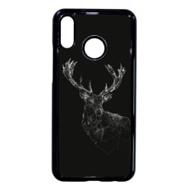 szarvas szarvasos agancs őszi Huawei fekete tok