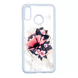 Marble Love - Márvány mintás - szilikon Huawei tok