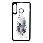 Possible - minden lehetséges - tollas ajándék nőknek valentin napra Huawei fehér tok