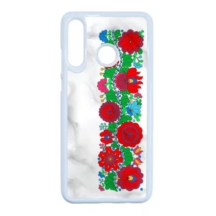 Márványos Matyó magyar mintás hungarian folk Huawei fehér tok