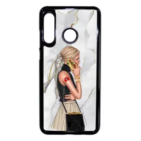 Matyó GIRL magyar mintás hungarian folk Huawei fekete tok