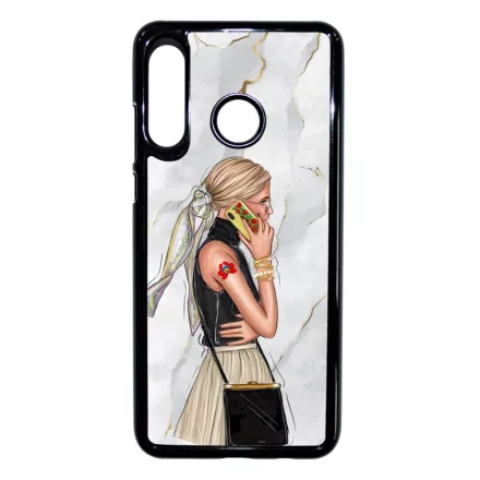 Matyó GIRL magyar mintás hungarian folk Huawei fekete tok