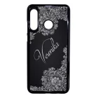 Kérd a neveddel - Matyó magyar mintás hungarian folk Huawei fekete tok