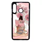 Coffee & Matyó style magyar mintás hungarian folk Huawei fehér tok