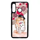 Matyó & Fashion Girl magyar mintás hungarian folk Huawei fehér tok