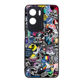 NASA matricabomba astronaut űrhajós stickerbomb Honor tok