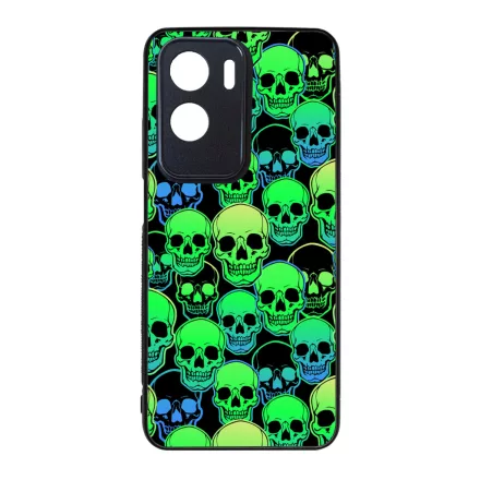 Green Skulls - Halloween Honor tok