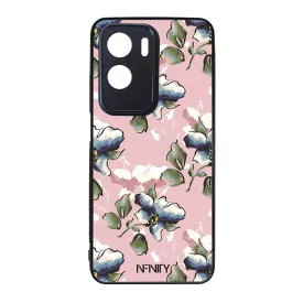 Rózsaszín tavaszi virágok szilikon Honor tok tok