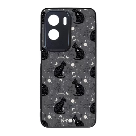 Mágikus fekete macska szilikon Honor tok tok