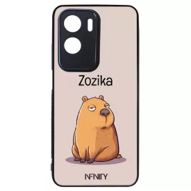 Névvel kérhető - Fáradt pofi capybara Honor szilikon tok