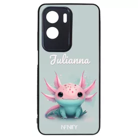 Névvel kérhető - Cuki pasztell Axolotl Honor szilikon tok