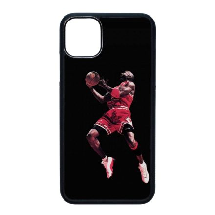 Michael Jordan kosaras kosárlabdás nba iPhone 11 (6.1) fekete tok