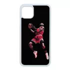 Michael Jordan kosaras kosárlabdás nba iPhone 11 (6.1) fekete tok