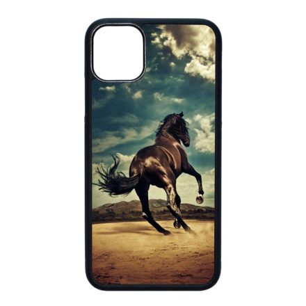 lovas ló mustang mustangos iPhone 11 (6.1) fekete tok