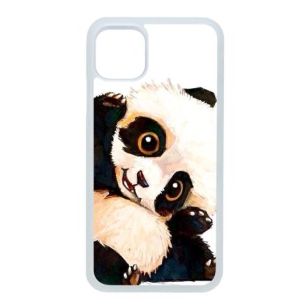 panda pandás iPhone 11 (6.1) átlátszó tok
