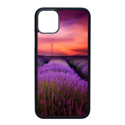 levendula levendulás levander lavender provence iPhone 11 (6.1) fekete tok