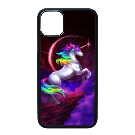 unicorn unikornis fantasy csajos iPhone 11 (6.1) fekete tok
