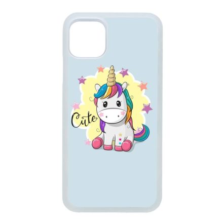 unicorn unikornis fantasy csajos iPhone 11 (6.1) átlátszó tok